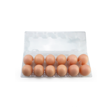 disposable 12 -hole disposable plastic vacuum thermoforming egg tray